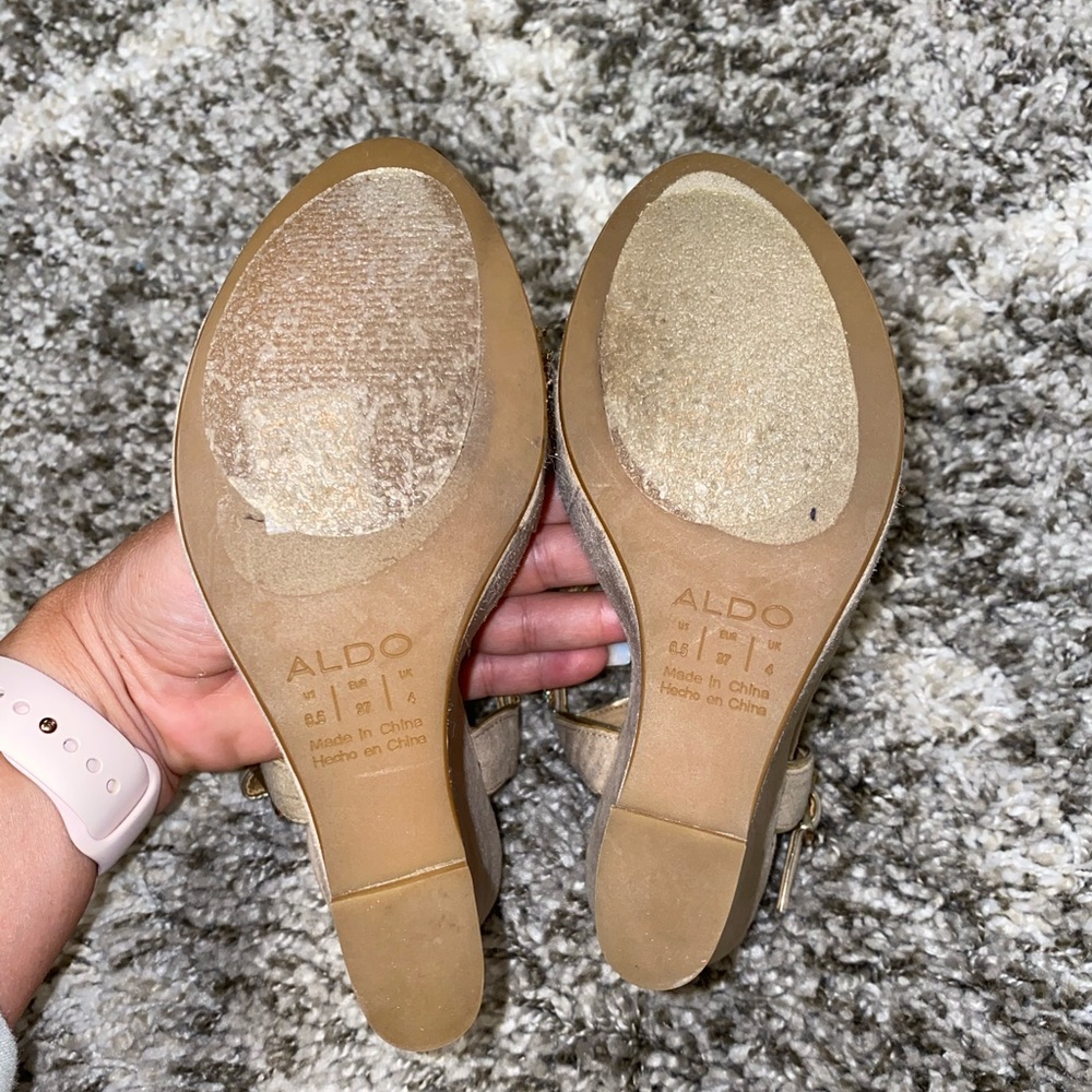 ALDO Rhinestone platform sandals - Picture 4 of 4